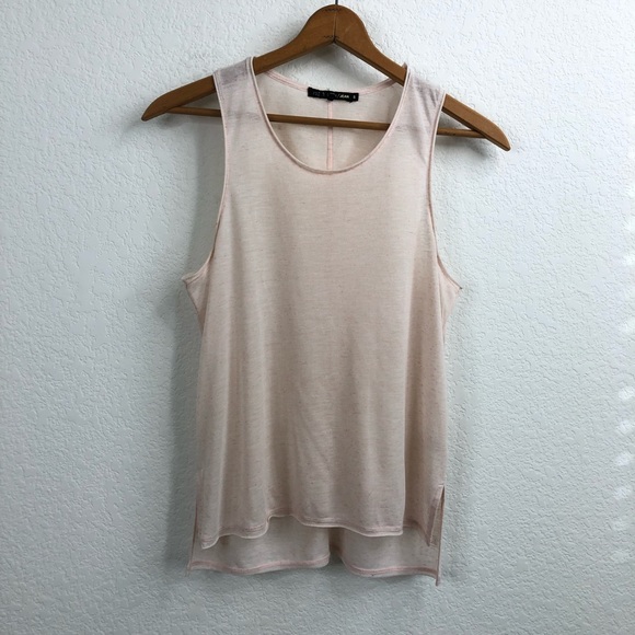 rag and bone Marled Slit Hem Undone Tank - Picture 1 of 8